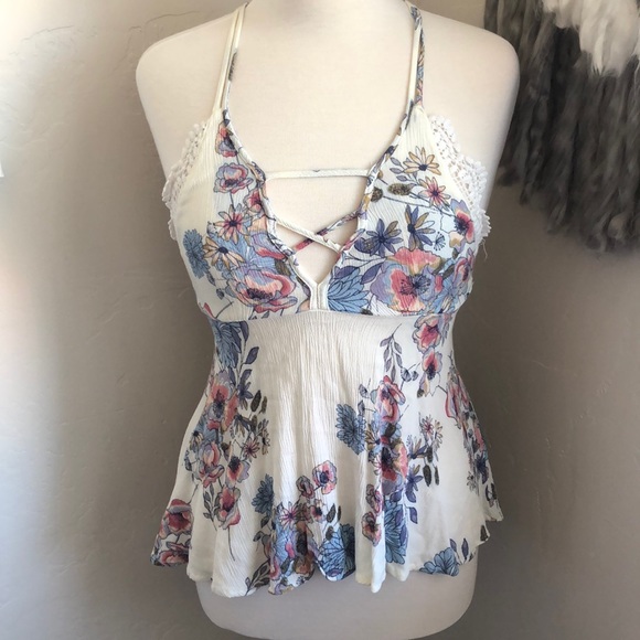 Buckle Tops - Floral tank
